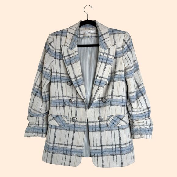 Veronica Beard Jackets & Blazers - Veronica Beard Beacon Dickey Plaid Tweed Jacket